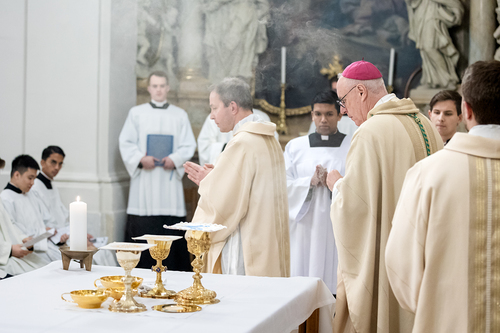 Feier der Beauftragung im Wiener Priesterseminar / Erzdiözese Wien/ Schönlaub, Stephan Schönlaub