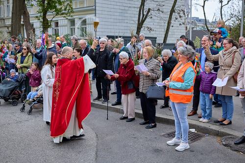 Palmsonntag Pfarre Heilige Mutter Teresa / Erzdiözese Wien/Feuchtner