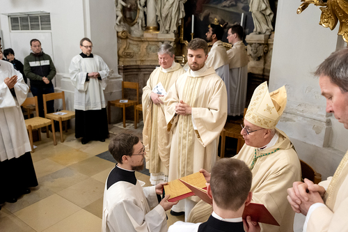 Feier der Beauftragung im Wiener Priesterseminar / Erzdiözese Wien/ Schönlaub, Stephan Schönlaub