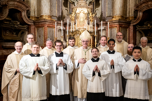 Feier der Beauftragung im Wiener Priesterseminar / Erzdiözese Wien/ Schönlaub, Stephan Schönlaub